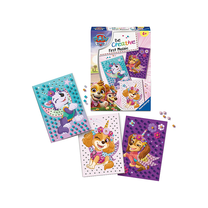 Ravensburger BeCreative Paw Patrol mosaic craft set