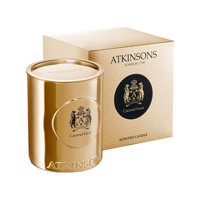 Atkinsons Caramel Fever Scented Candle 200g 1