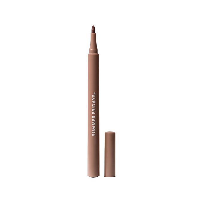 Summer Fridays Flushed Lip Stain Lip Liner No 01 Almond