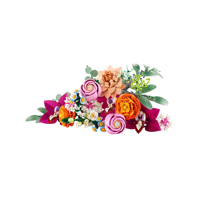Lego Botanicals Rosa blomsterbukett 1