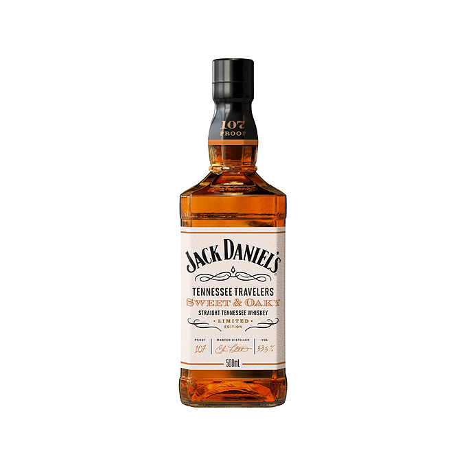 Jack Daniel's Tennessee Travelers Sweet & Oaky Whiskey