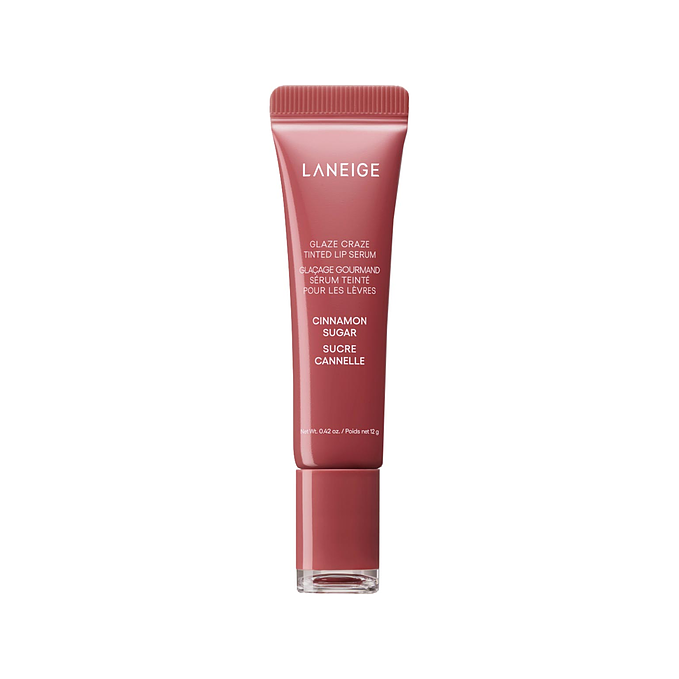 Laneige Glaze Craze Tinted Lip Serum Lip Balm Cinnamon Sugar 12 g