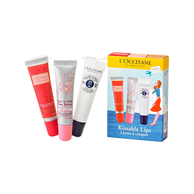 L'Occitane Kissable Lips Set