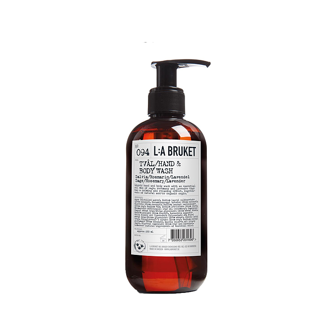 L:A BRUKET 094 Liqiud Soap Sage/Rosemary/Lavender 1