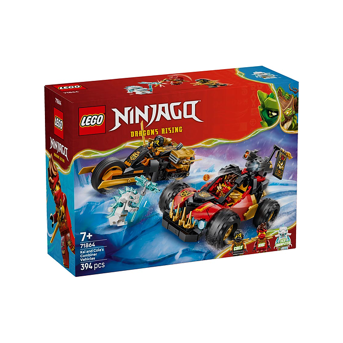 LEGO Ninjago Kai and Cole's kombikjøretøy
