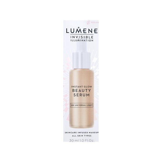 Lumene Invisible Illumination Instant Glow Beauty Serum 30ml No 100 1