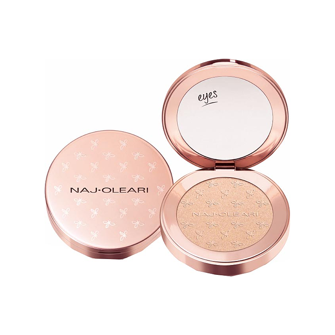 NAJ-OLEARI Colour Fair Eye Shadow 02 Satin Ivory 03 Golden Shimmer
