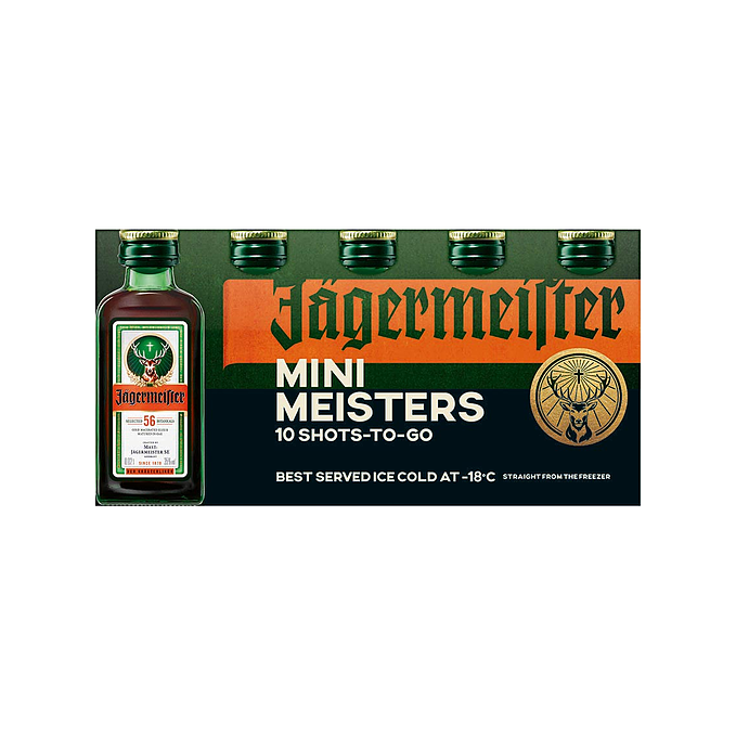 Jägermeister Mini Meister 10-pack