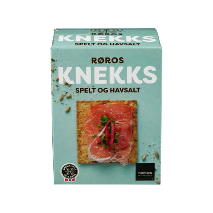 Knekks Crackers with Spelt & Sea Salt 190 g