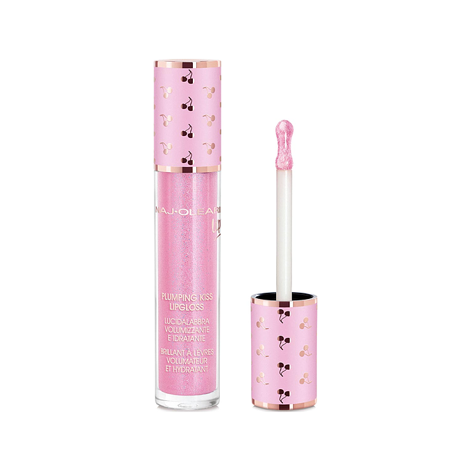 NAJ-OLEARI Plumping Kiss Lip Gloss 11 Holographic Pink 1