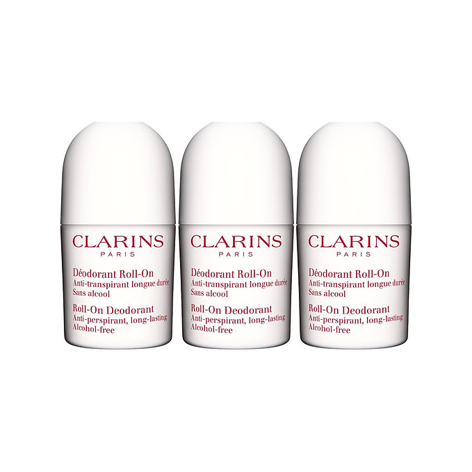 Clarins Roll-on Deodorant Trio