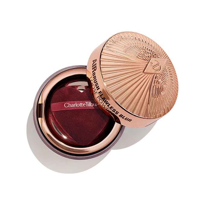 Charlotte Tilbury Airbrush Flawless Blur Loose Powder No 2 Translucent Med Tan 1