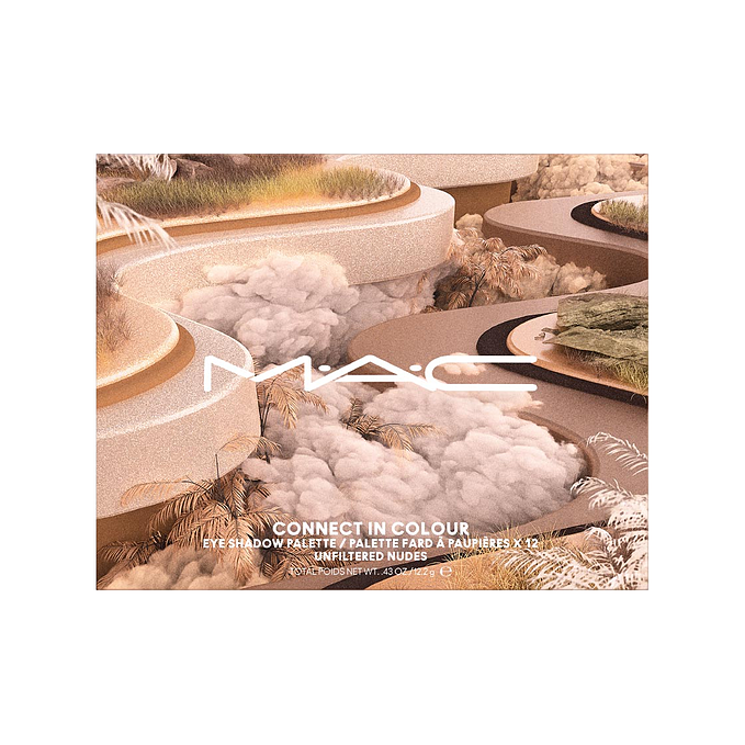 MAC Connect In Colour Eye Shadow Palette Unfiltered Nudes 2