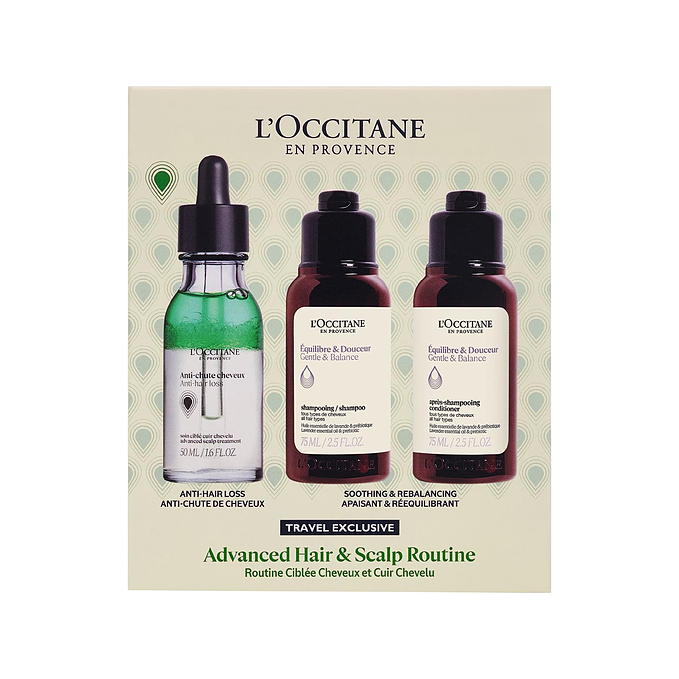 L'Occitane en Provence Advanced Hair & Scalp Routine Set 1
