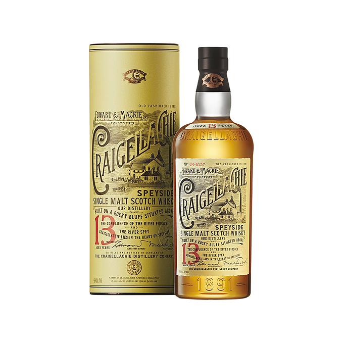 Craigellachie 13 YO Speyside Scotch Single Malt Whisky