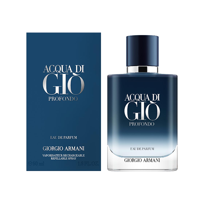 Giorgio Armani Acqua di Giò pour Homme Profondo Eau de Parfum Refillable 50 ml 1