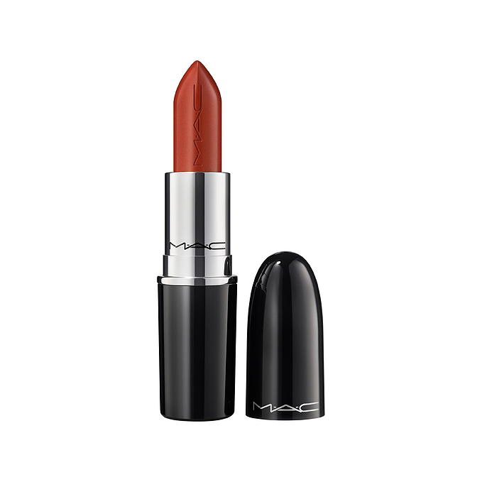 MAC Lustreglass Sheer Shine Lipstick Work Crush