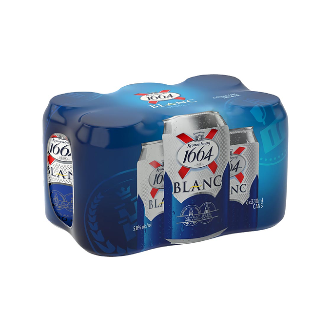 Kronenbourg 1664 Blanc 6x0,33L