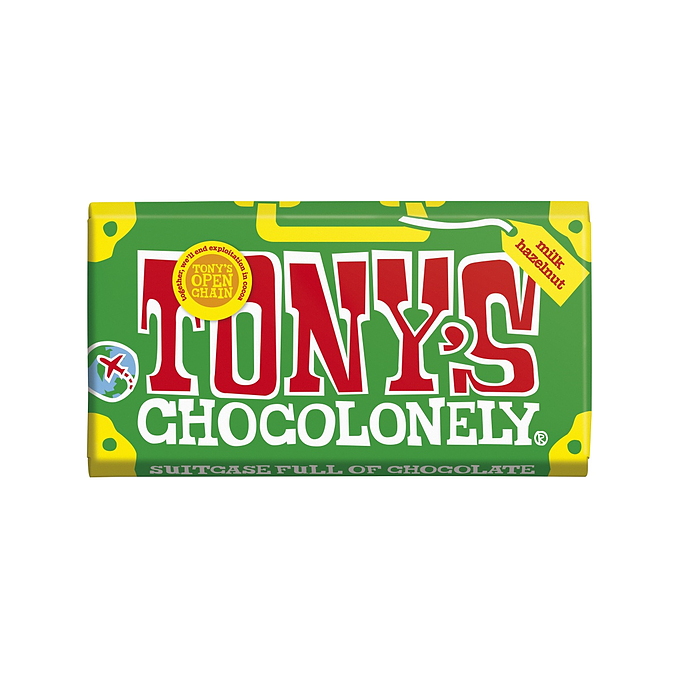 Tony's Chocolonely Milk Hazelnut 32%