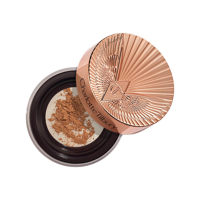 Charlotte Tilbury Airbrush Flawless Blur Loose Powder No 3 Translucent Tan Deep
