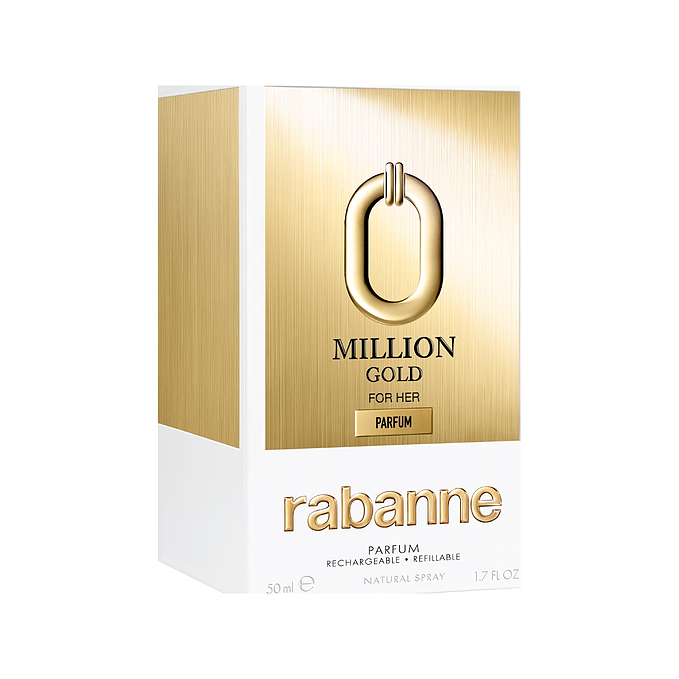 Rabanne Million Gold For Her Parfum Refillable 50 ml 2