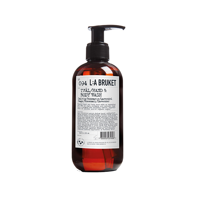 L:A BRUKET 094 Liqiud Soap Sage/Rosemary/Lavender