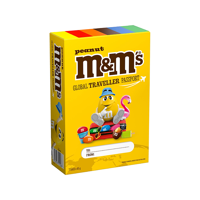 M&M’S Peanut Gift Passport 315g