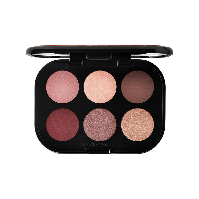MAC Connect In Colour Eye Shadow Palette Embedded In Burgun