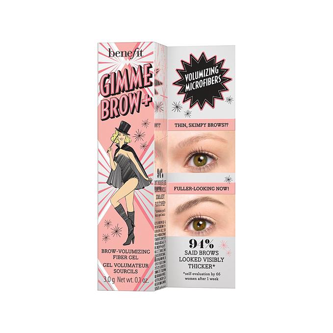 Benefit Gimme Brow+ Voluminizing Fiber Gel No 4.5 Neutral Deep Brown 1