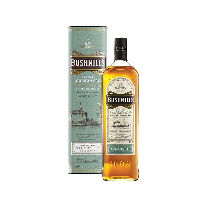 Bushmills Steamship Bourbon Cask Single Malt Irish Whiskey