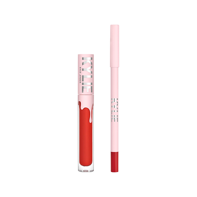 Kylie Lipstick Set Velvet - 405 Red Velvet 1