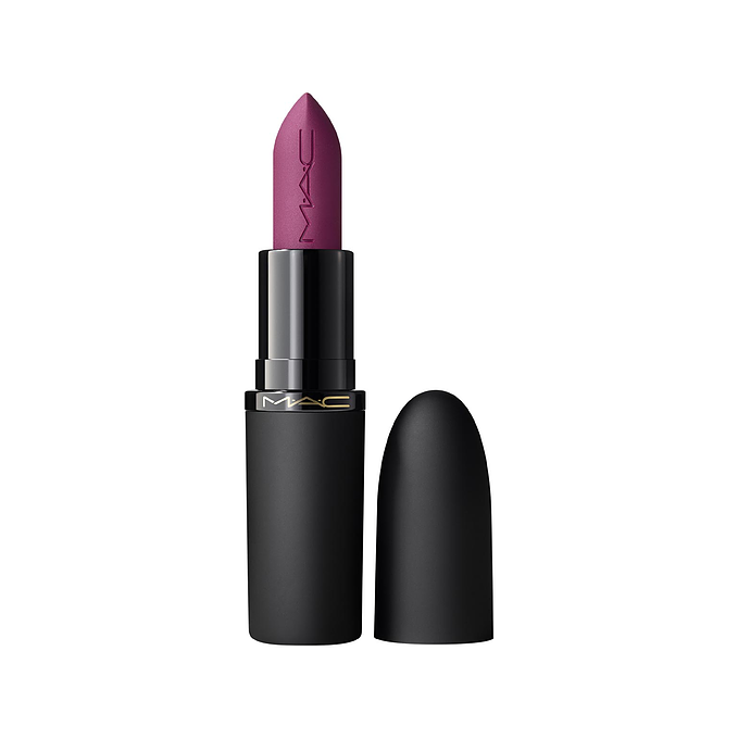 MAC Powder Kiss Hazy Matte Lipstick No 12 On My Mind