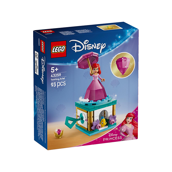 LEGO Disney Princess twirling Ariel