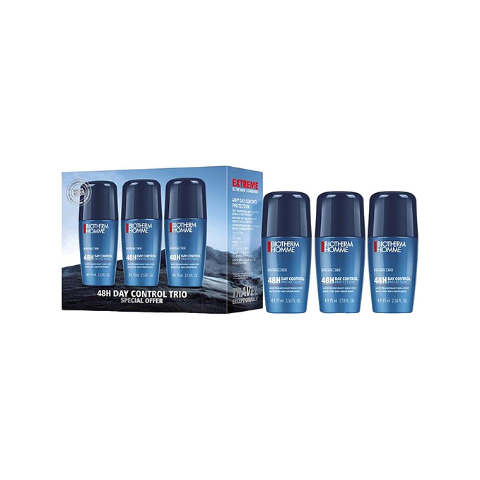 Biotherm Homme Day Control 48H Deo Roll-On Trio 1