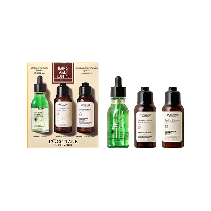 L'Occitane en Provence Advanced Hair & Scalp Routine Set