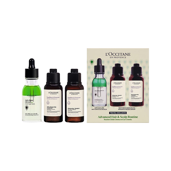 L'Occitane en Provence Advanced Hair & Scalp Routine Set