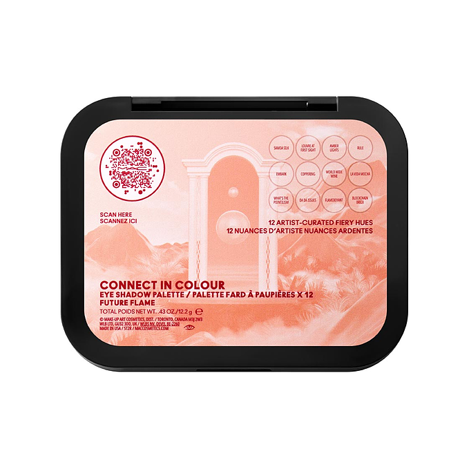 MAC Connect In Colour Eye Shadow Palette Future Flame 3