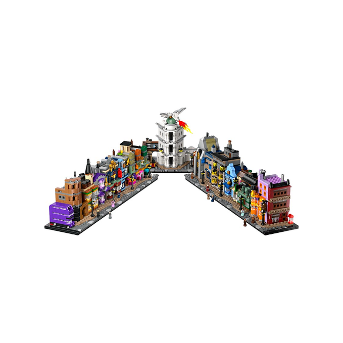 LEGO Harry Potter Diagon alley wizarding shops 1