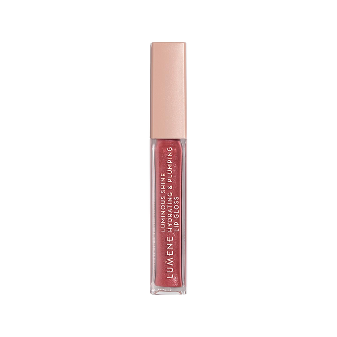 Lumene Luminous Shine Hydrating & Plumping Lip Gloss No 7 Petal Pink