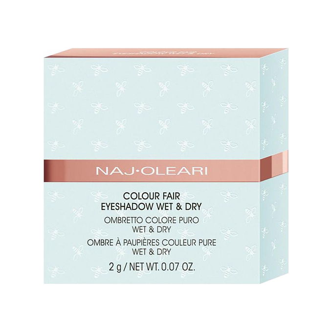 NAJ-OLEARI Colour Fair Eye Shadow 02 Satin Ivory 1
