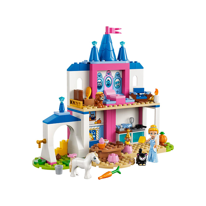 LEGO Disney Cinderella animal friends castle 1