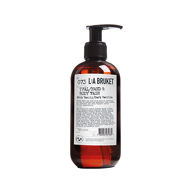 L:A BRUKET 073 Liqiud Soap Dark Vanilla