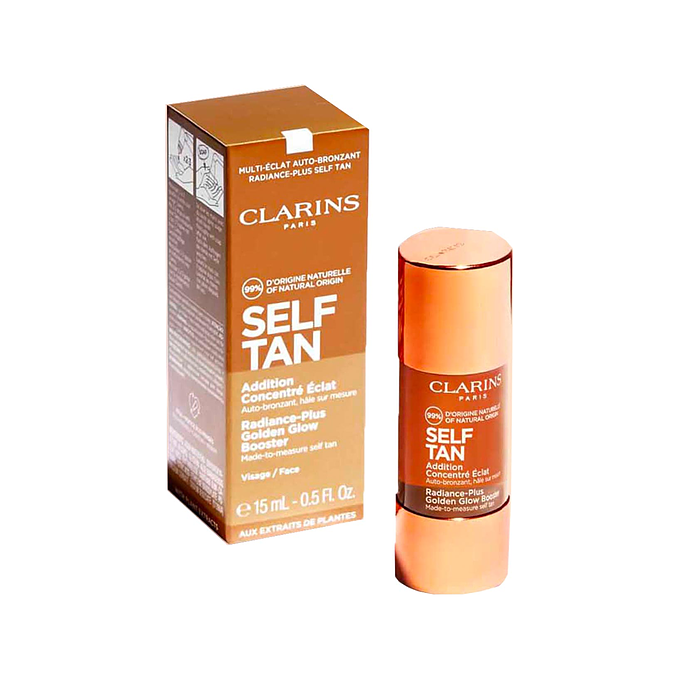 Clarins Self Tan Radiance-Plus Golden Glow Booster Face 1