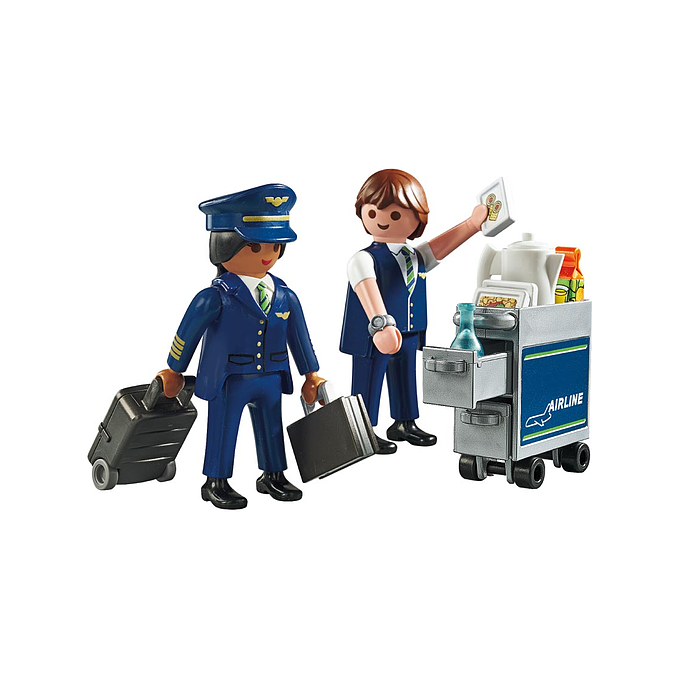 Playmobil cabin crew set 3