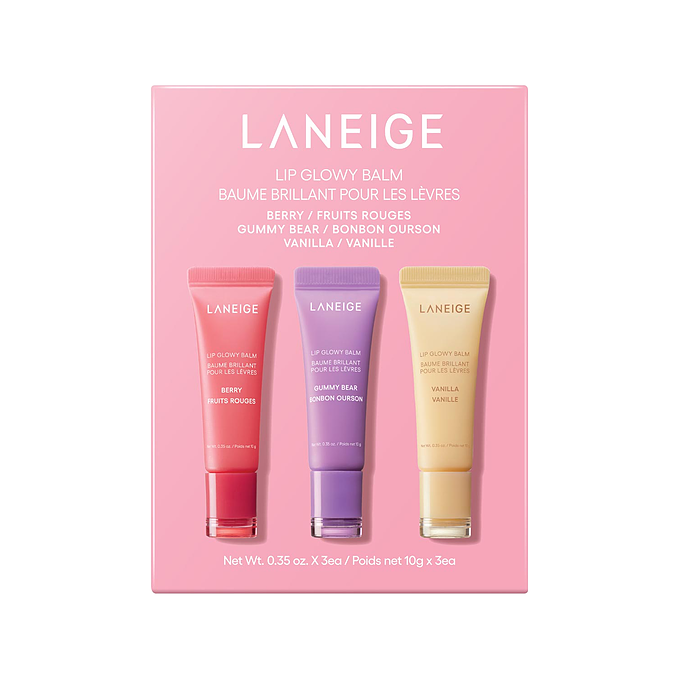 Laneige Lip Glowy Balm Set 1