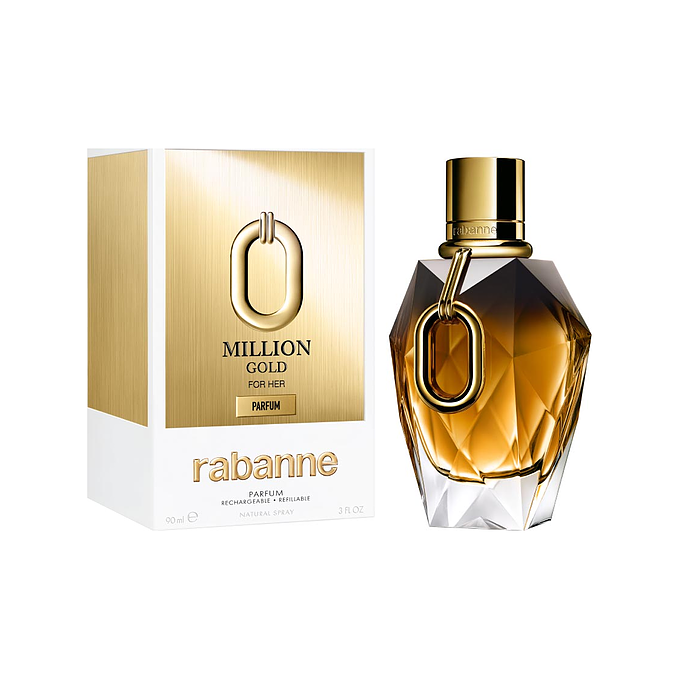 Rabanne Million Gold For Her Parfum Refillable 90 ml 1