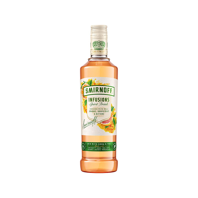 Smirnoff Infusions Orange, Grapefruit & Bitters