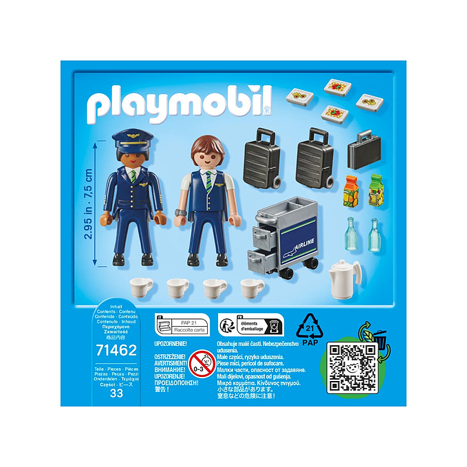 Playmobil cabin crew set 1