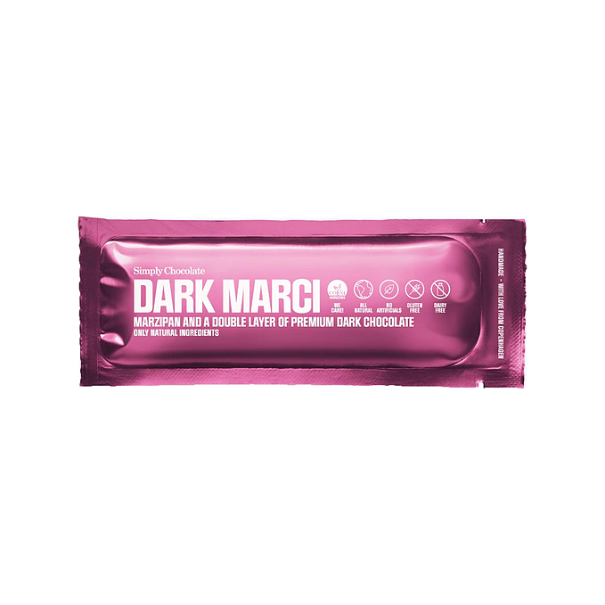 Simply Chocolate Dark Marci bar