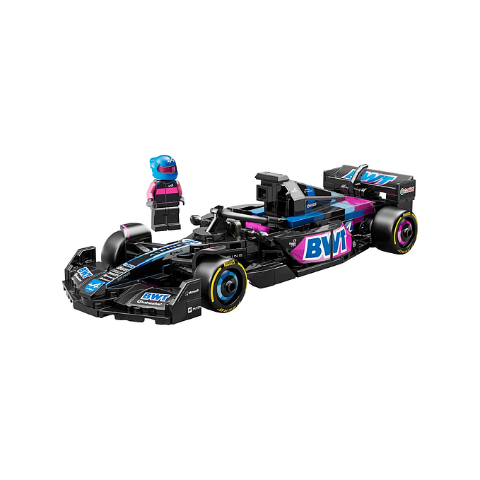 LEGO Speed Champions bwt alpine f1 team a524 racerbil 1